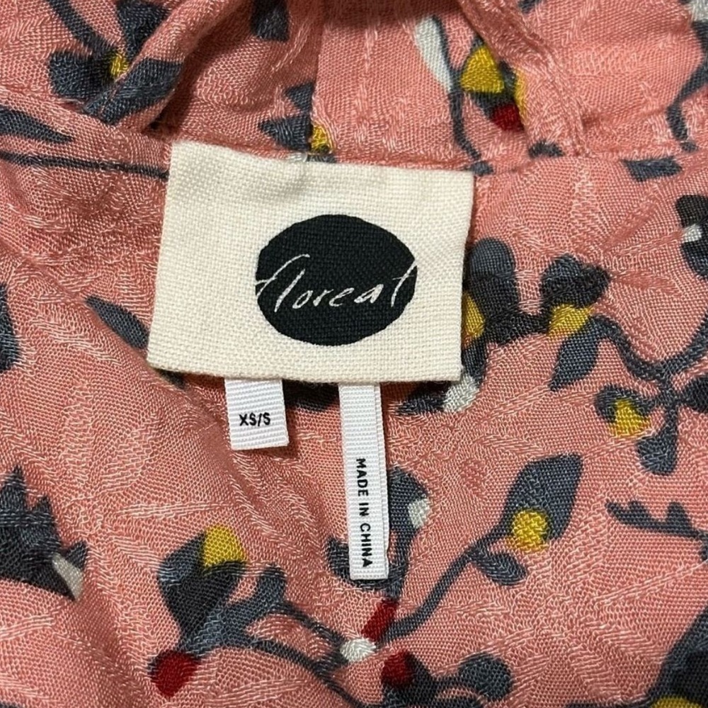 Anthropologie Floreat Effie Patchwork Pattern Robe - Picture 9 of 9